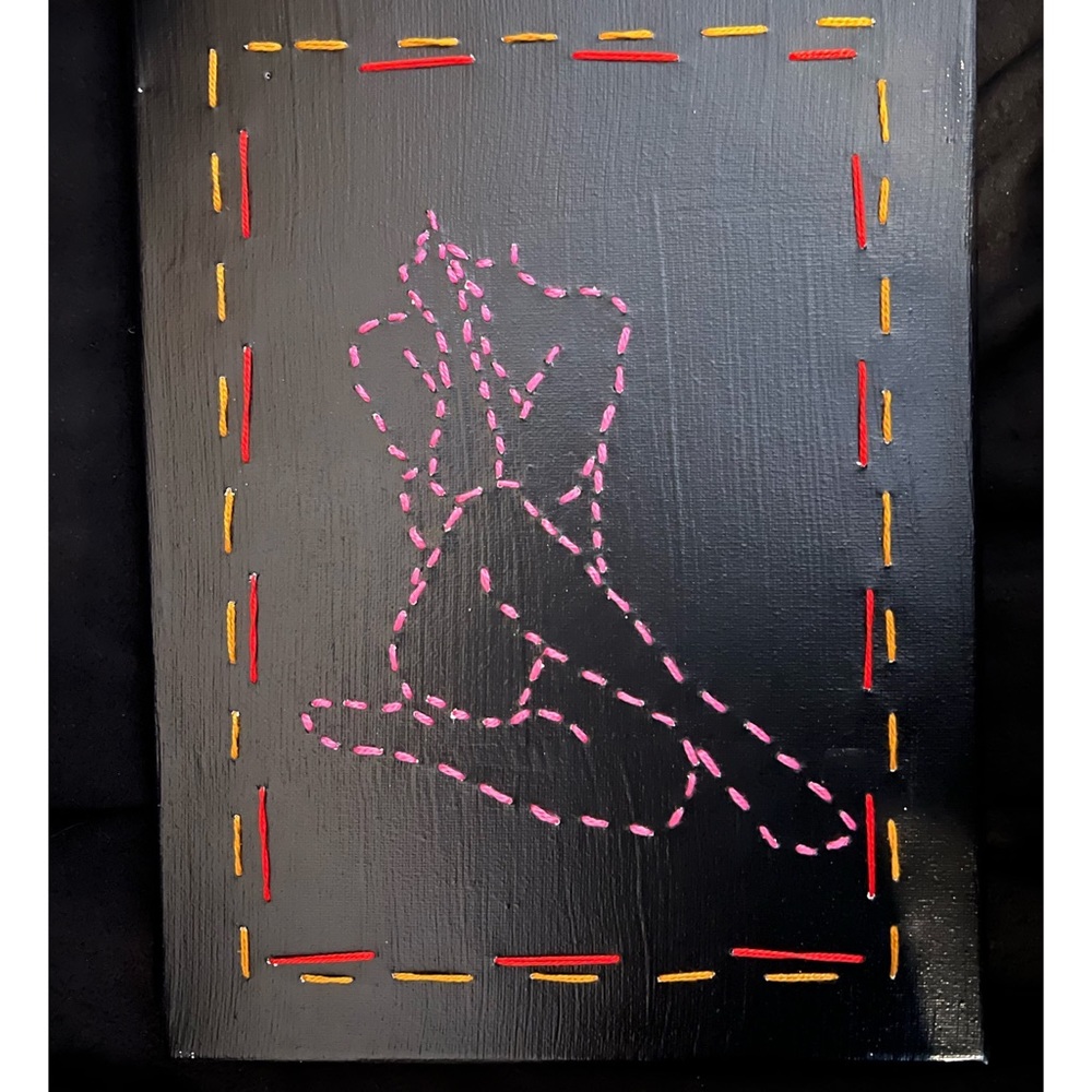 Embroidered Canvas